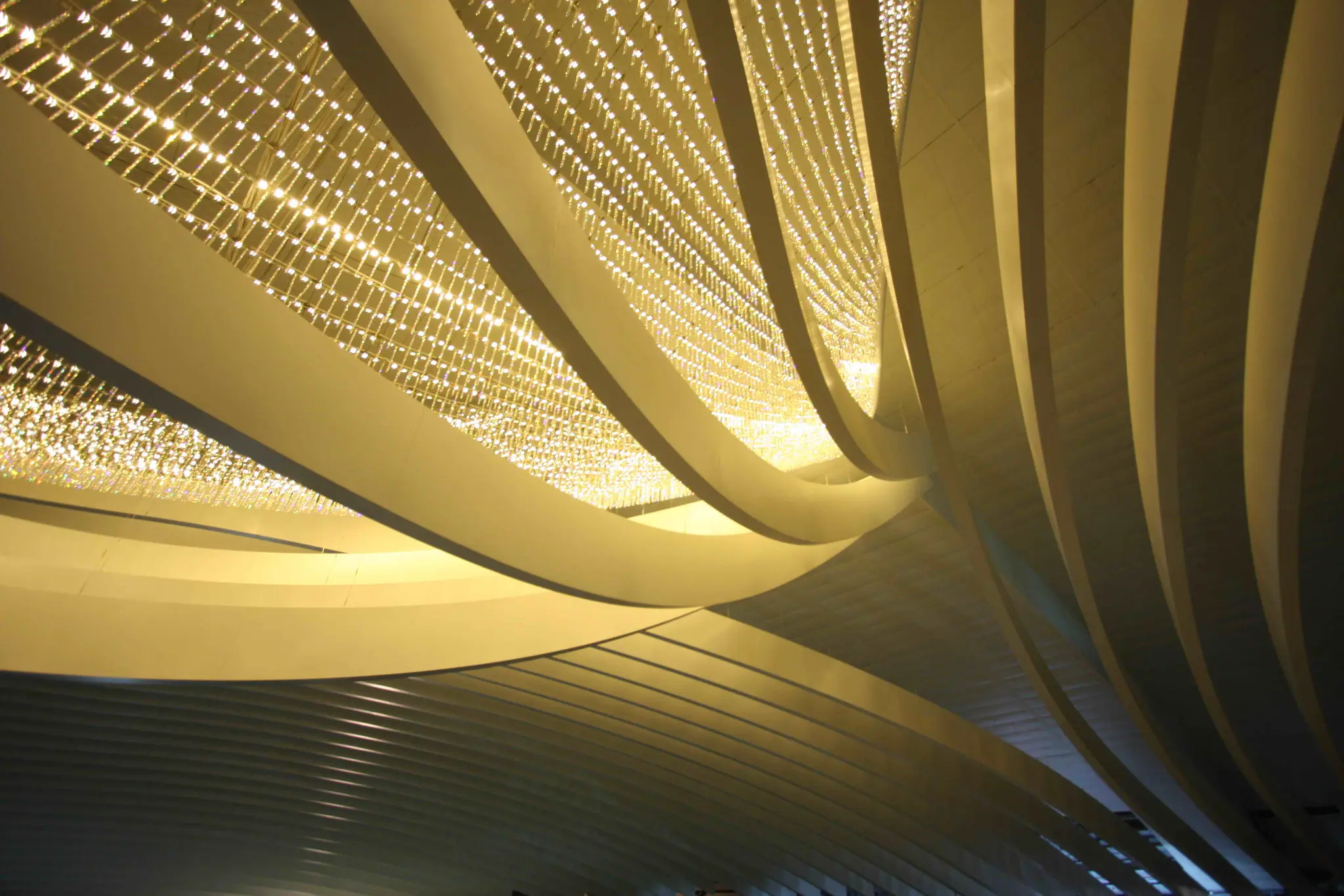 Singapore Sands Hotel: Casino Crystal Lighting Wire