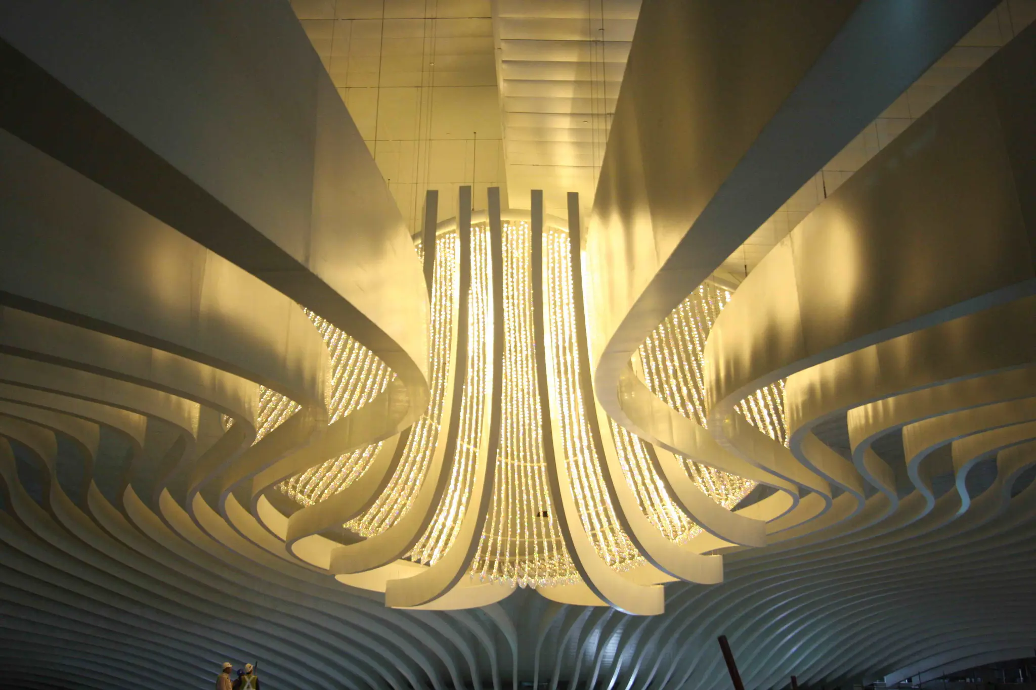 Singapore Sands Hotel: Casino Crystal Lighting Wire Photo 2