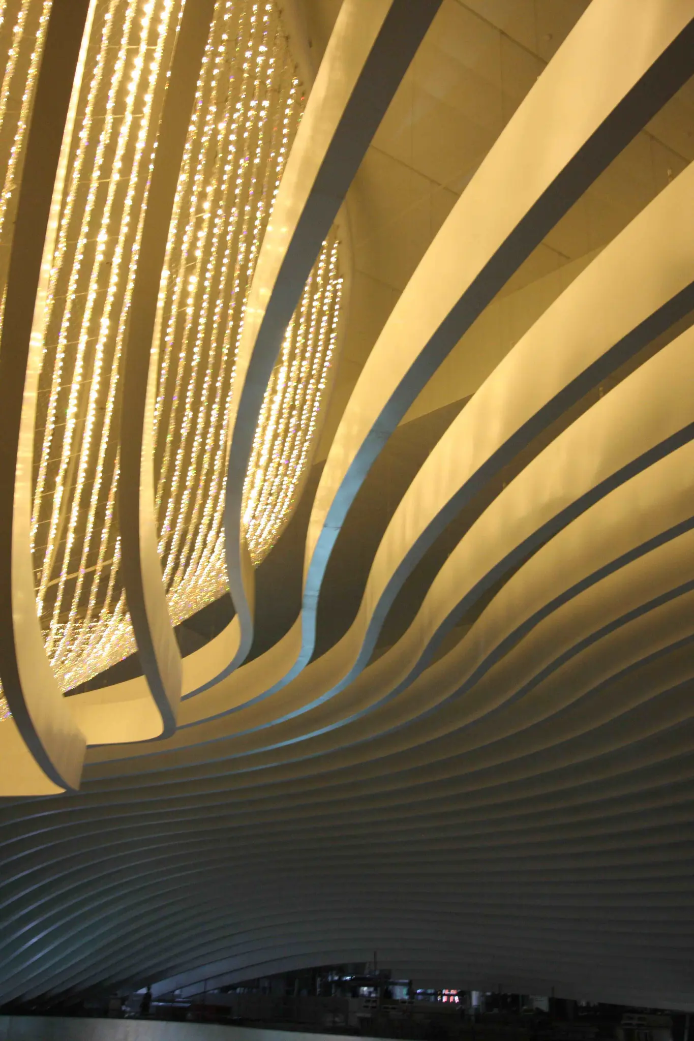Singapore Sands Hotel: Casino Crystal Lighting Wire Photo 3