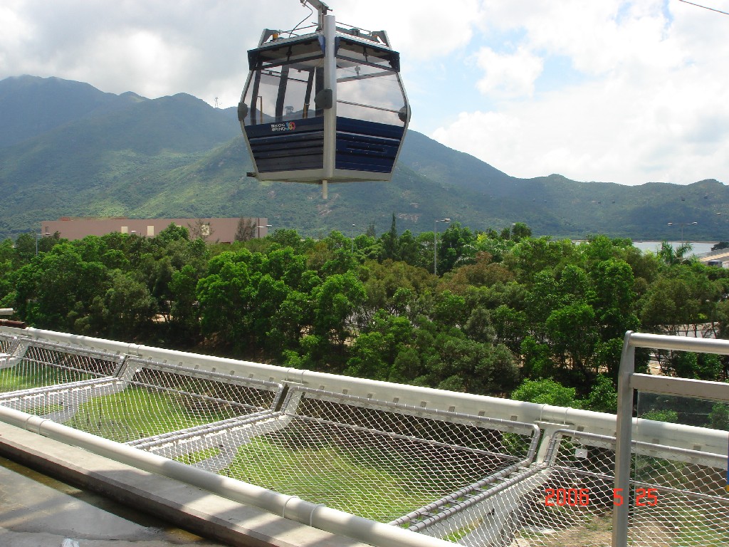 Tung Chung Cable Car Terminal Safety Net Photo 9